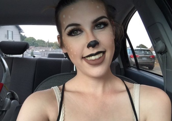 halloween-deer-makeup
